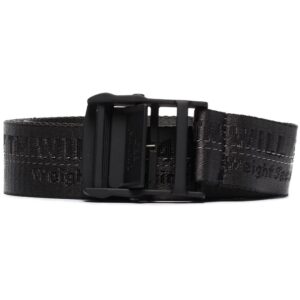 Off-white classic industrial belt