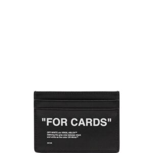 Off-White "For Cards" quote cardholder