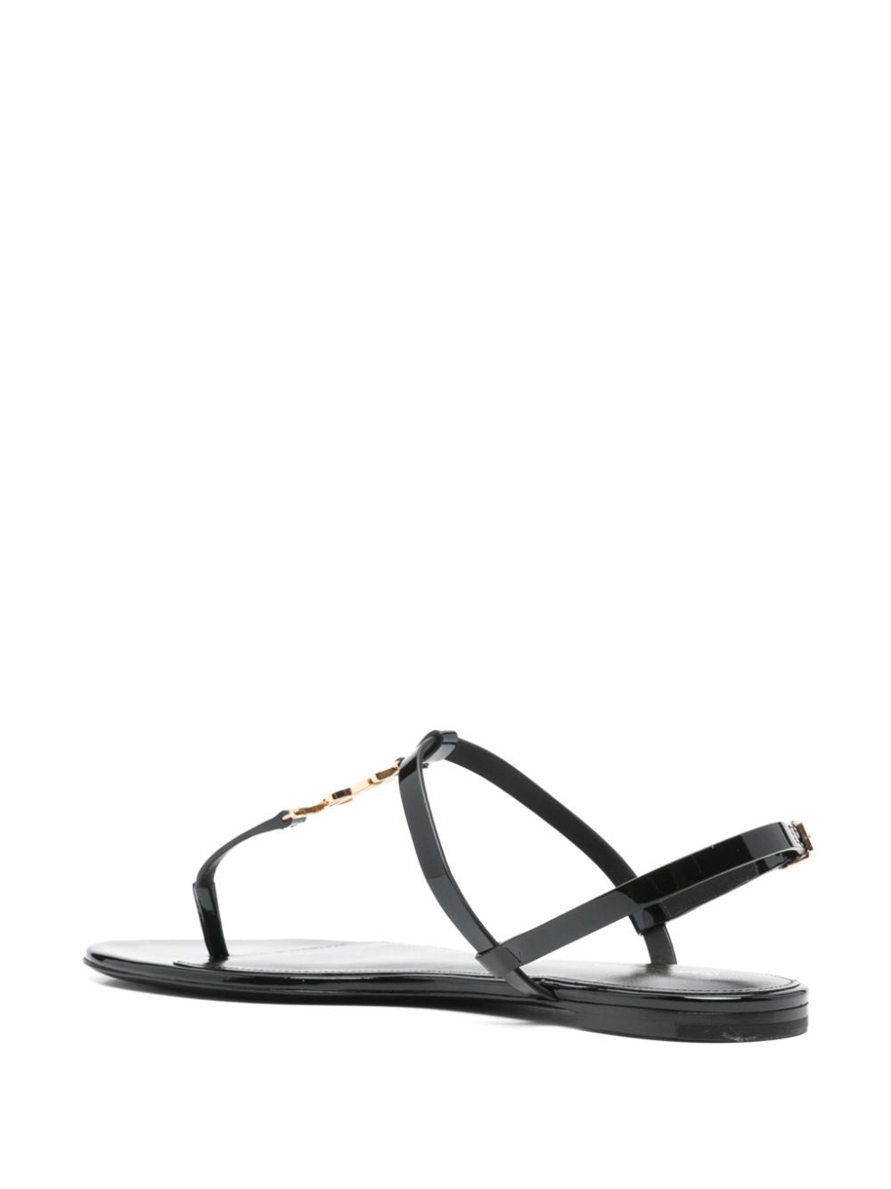Saint Laurent Cassandra logo plaque sandals - Image 3