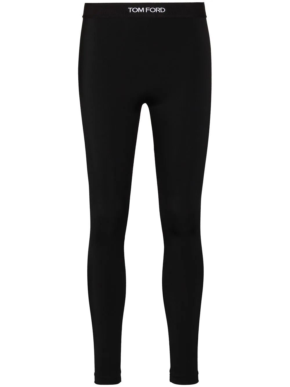 TOM FORD logo-waistband leggings