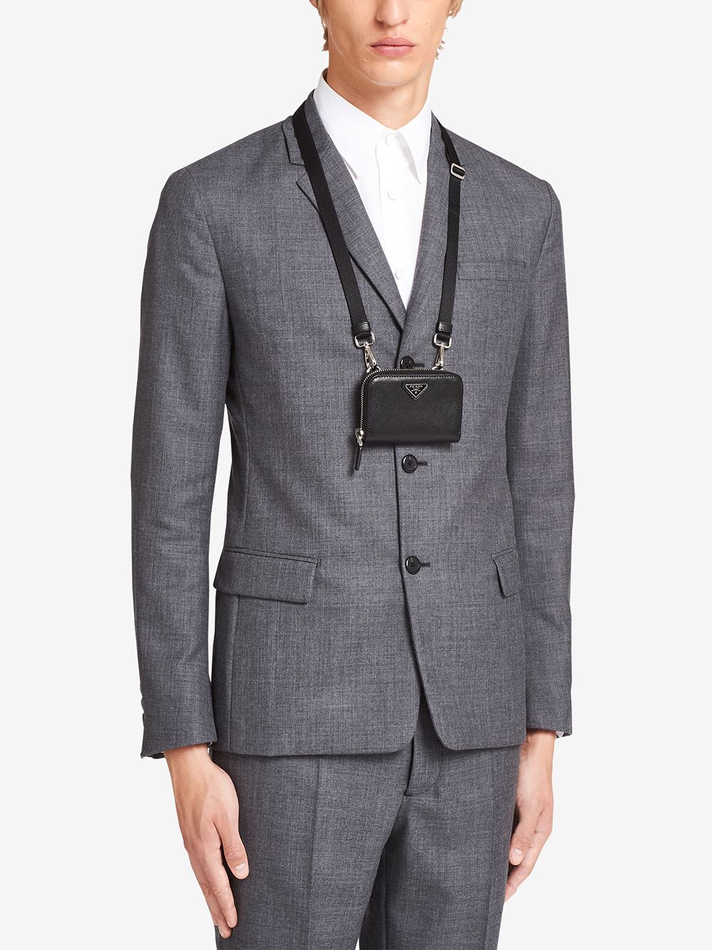 Prada Saffiano leather cardholder - Image 4