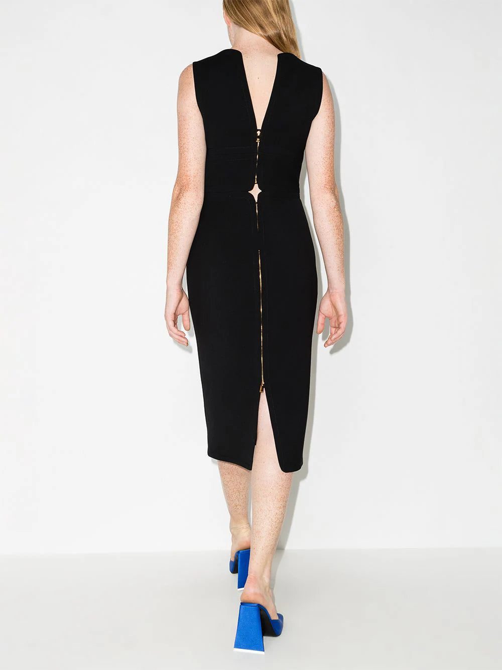 Versace cut-out sleeveless dress - Image 3