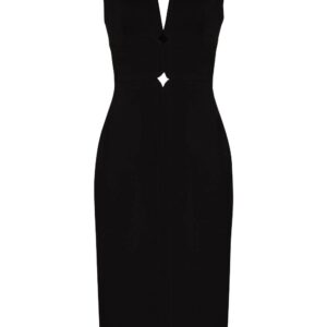 Versace  cut-out sleeveless dress