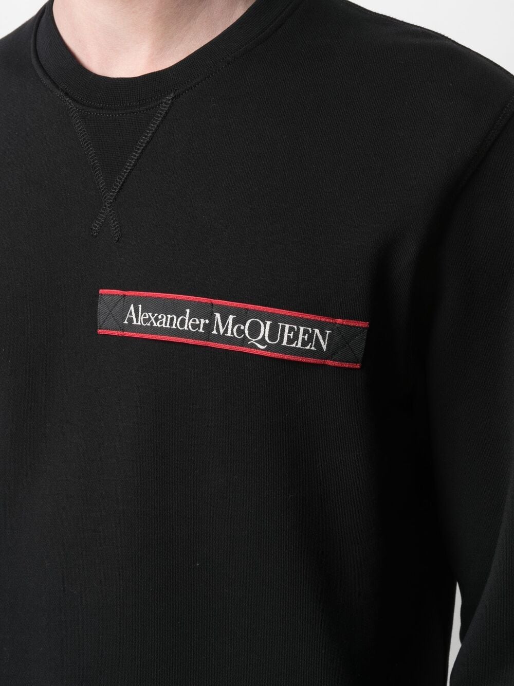 Alexander McQueen logo tape long sleeve sweatshirt - Image 4