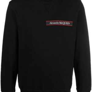 Alexander McQueen  logo tape long sleeve sweatshirt
