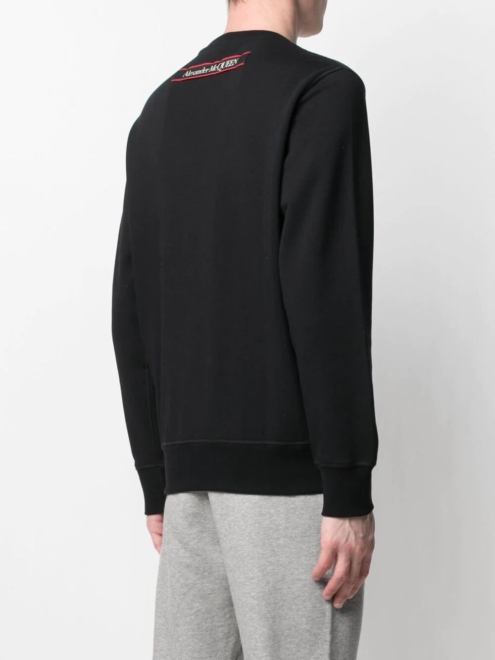 Alexander McQueen logo tape long sleeve sweatshirt - Image 3
