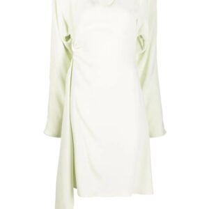 Off-White cut-out long-sleeve dress