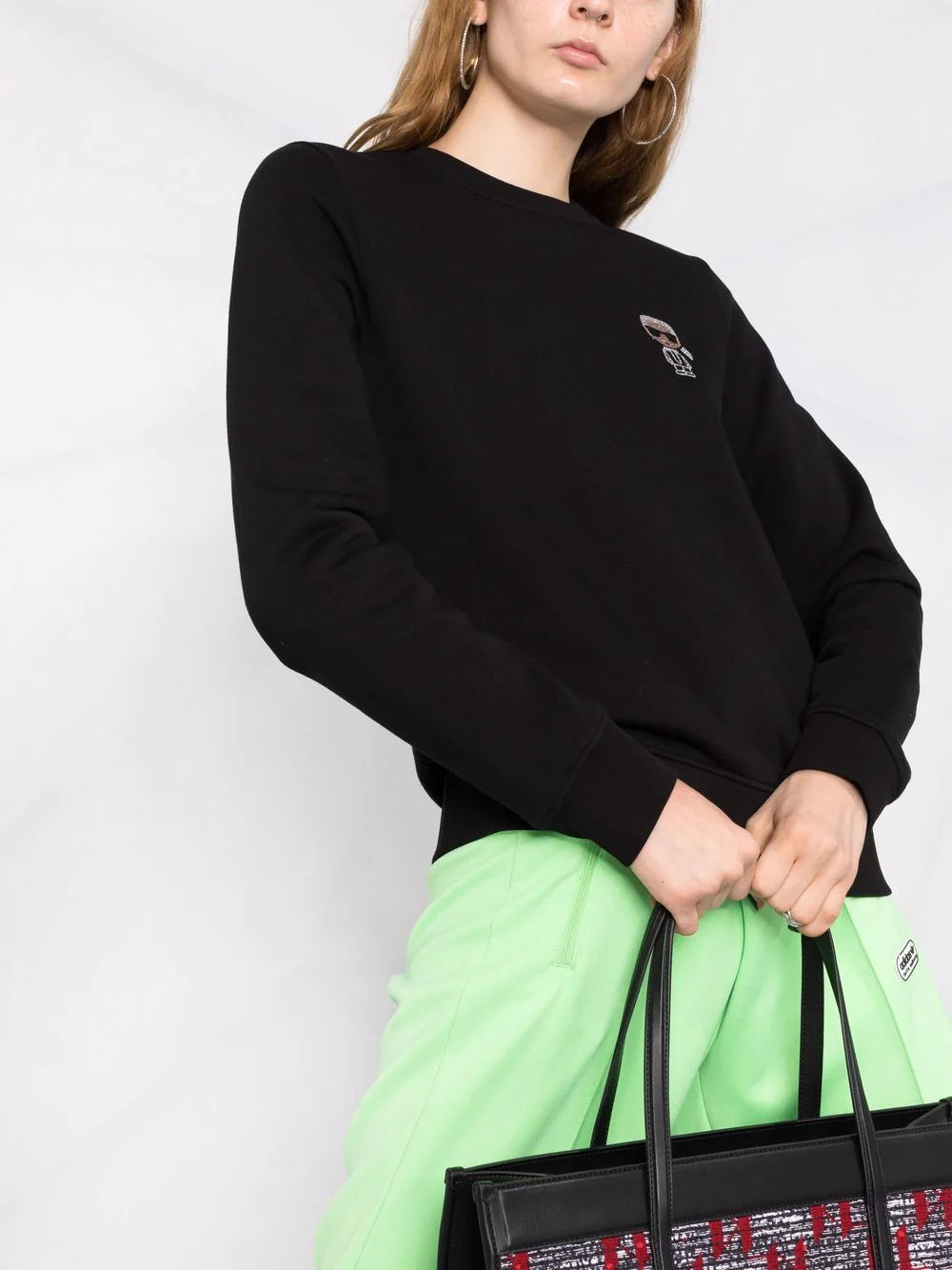 Karl Lagerfeld K/Ikonic studded sweatshirt - Image 3