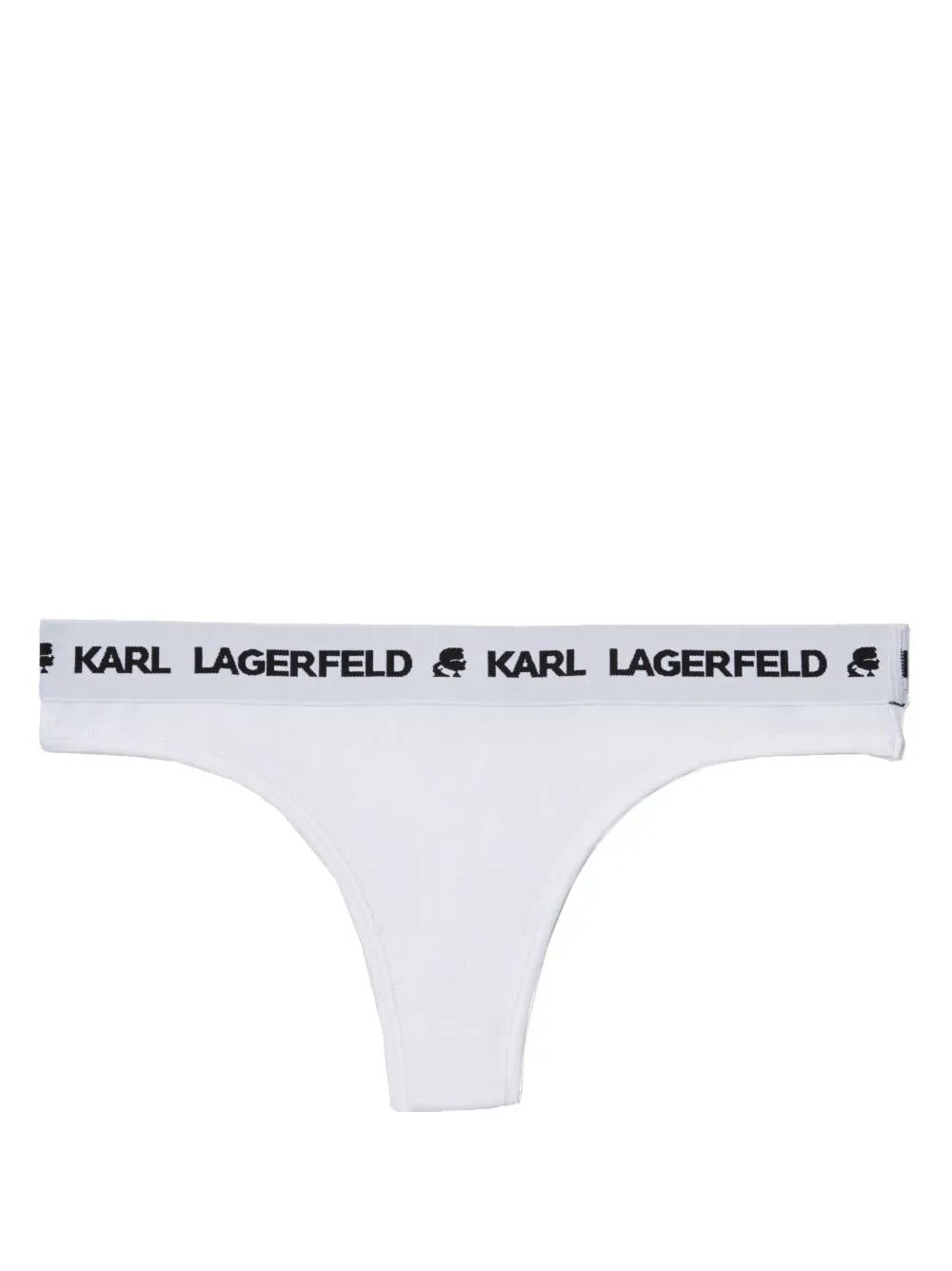 Karl Lagerfeld logo-waistband jersey thong