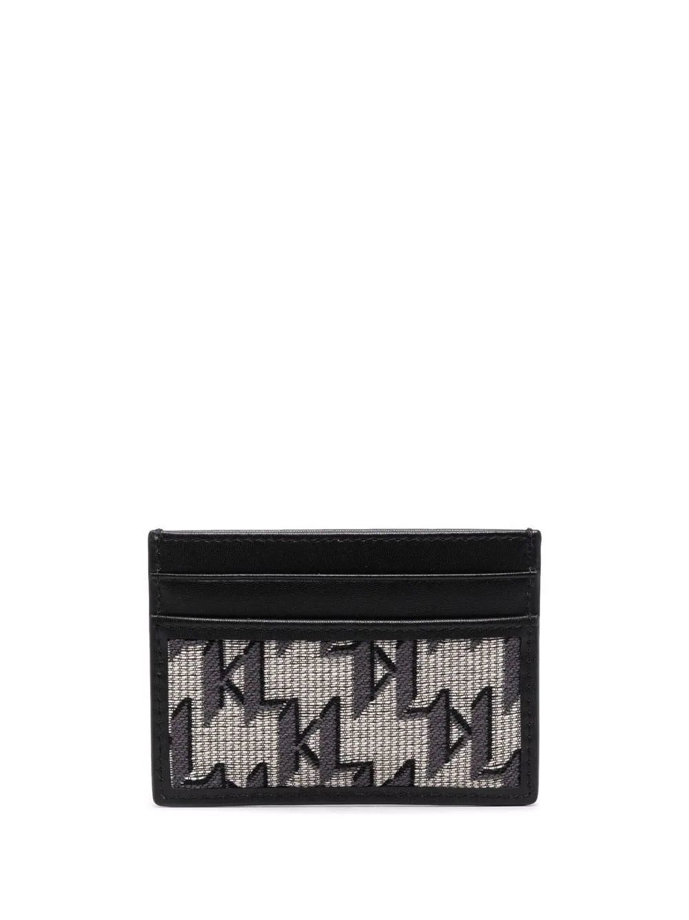 Karl Lagerfeld K/Monogram jacquard cardholder - Image 2