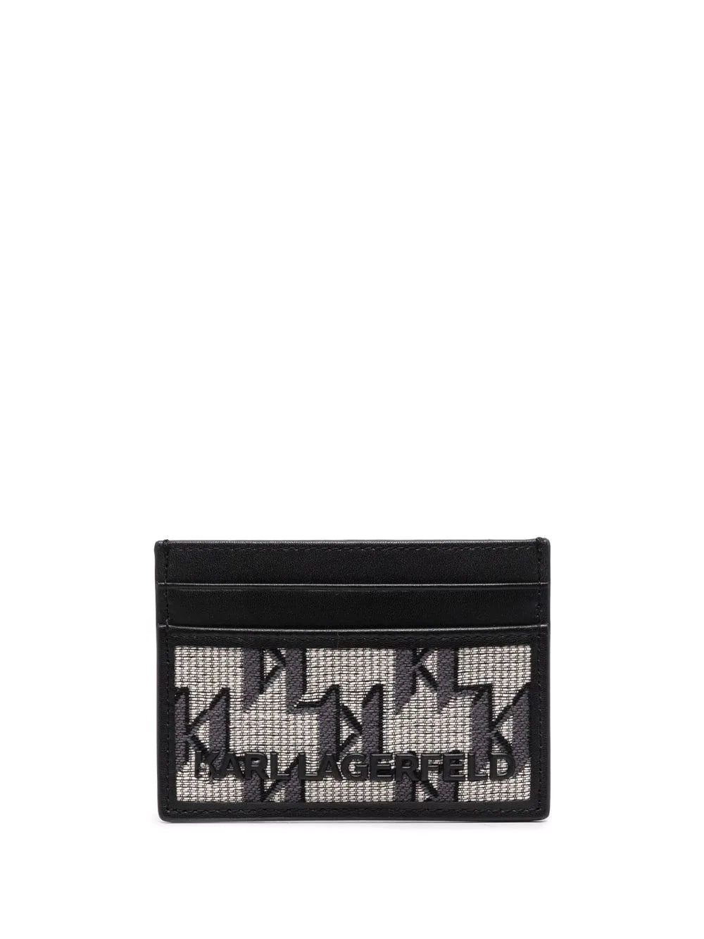 Karl Lagerfeld K/Monogram jacquard cardholder