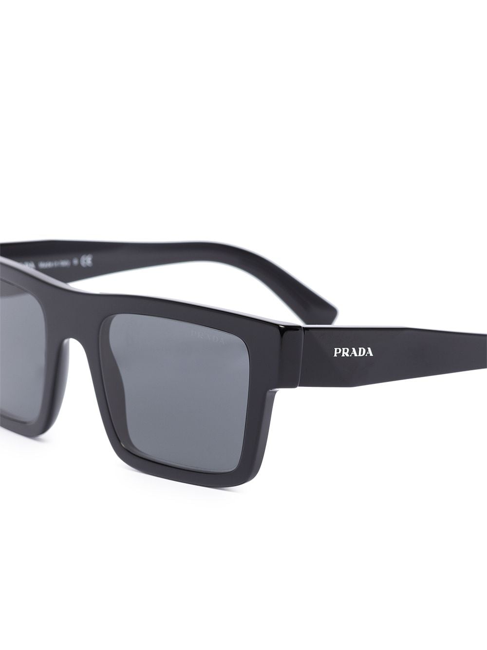 Prada Eyewear logo-print square-frame sunglasses - Image 4