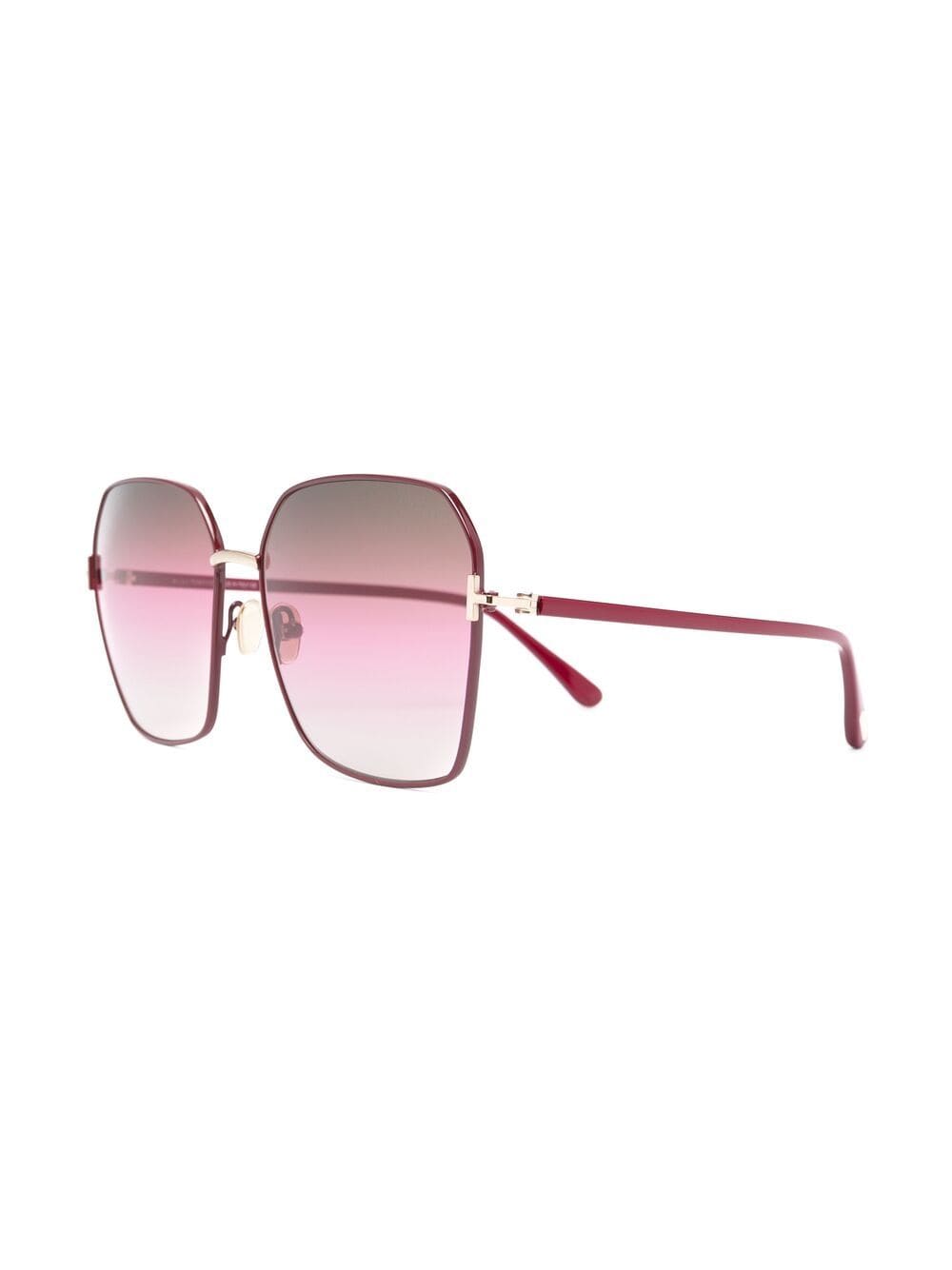 TOM FORD Eyewear oversized-frame gradient sunglasses - Image 2