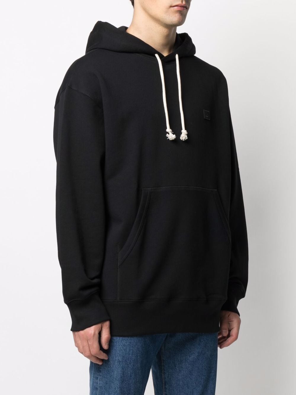 Acne Studios face-patch oversized hoodie - Image 4
