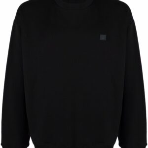 Acne Studios face-patch crew neck sweatshirt