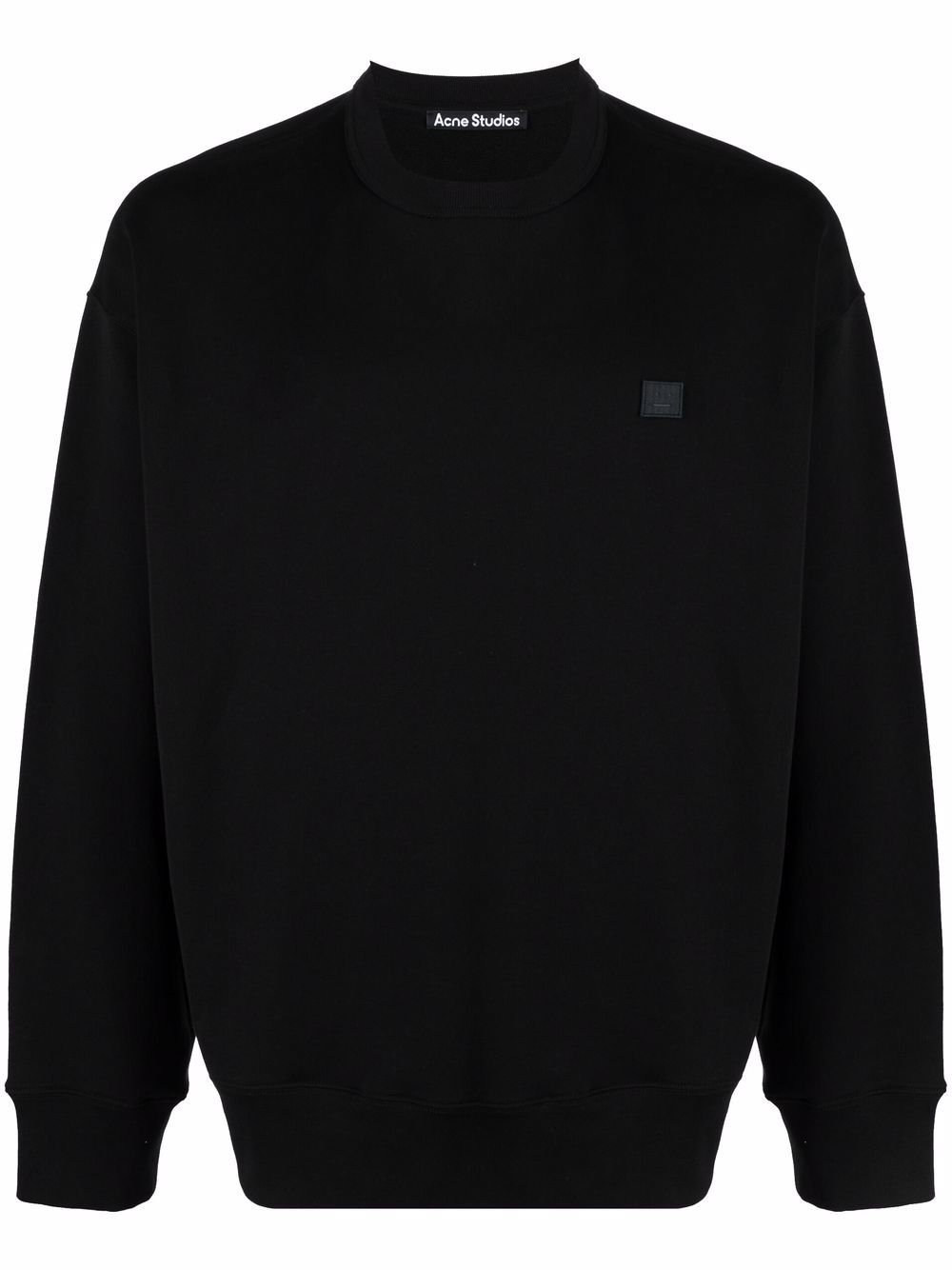 Acne Studios face-patch crew neck sweatshirt