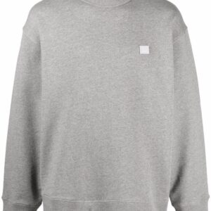 Acne Studios face-patch crew neck sweatshirt