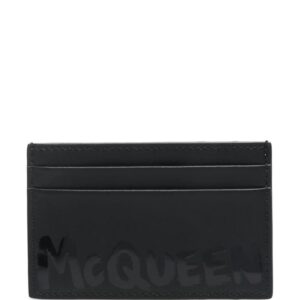 Alexander McQueen logo-print cardholder