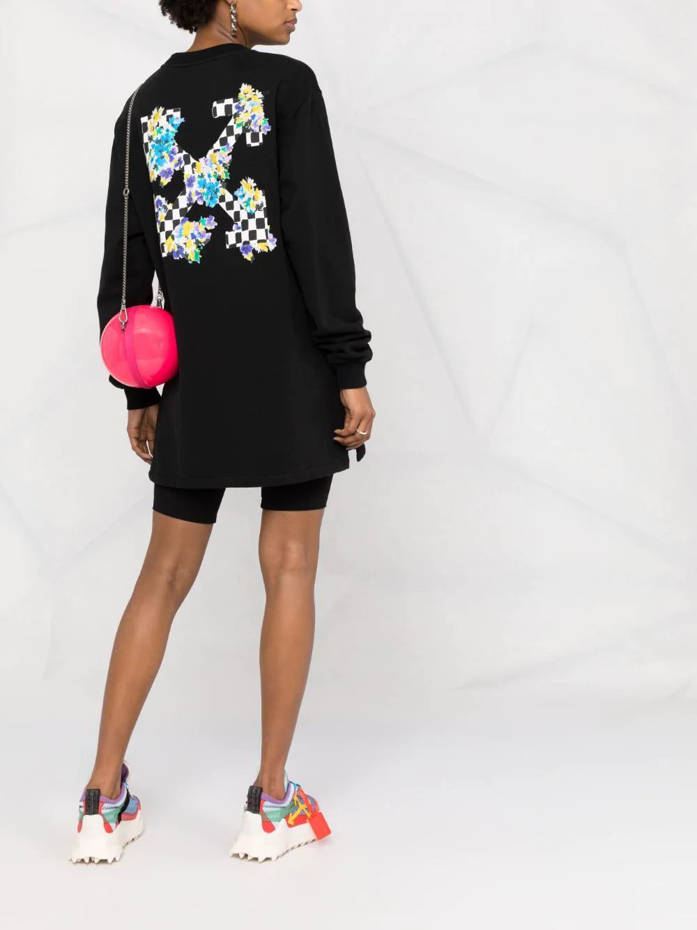 Off-White Arrows print sweatshirt dress - Image 2