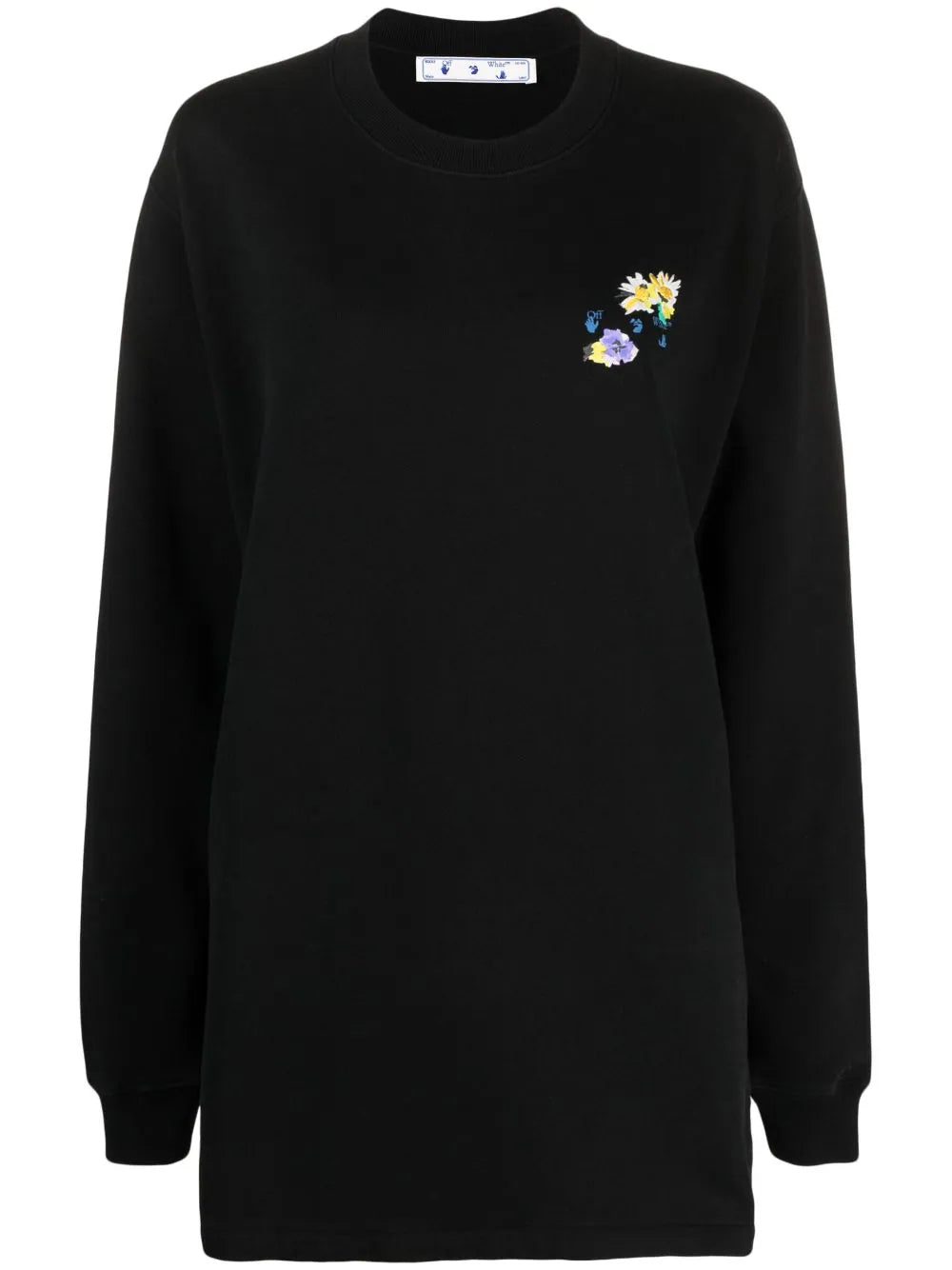 Off-White Arrows print sweatshirt dress