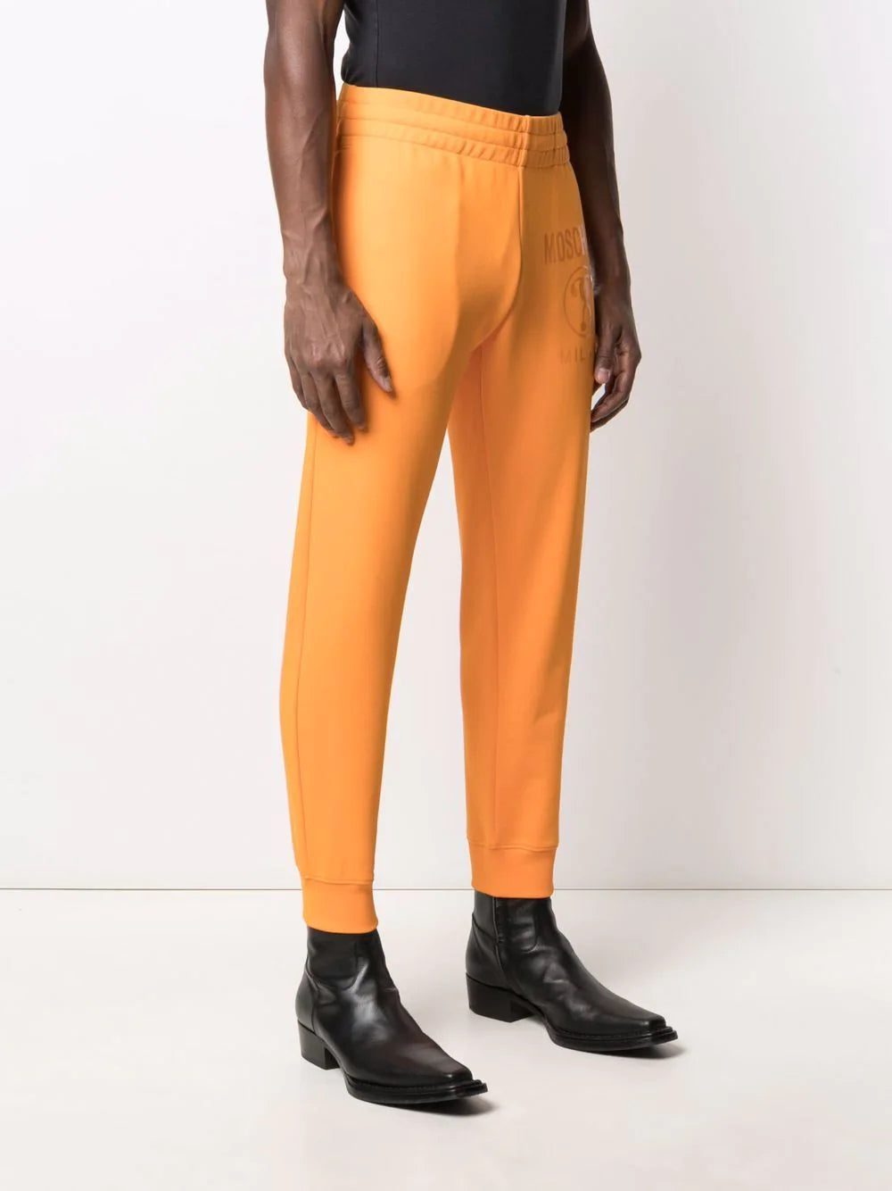 Moschino logo-print track pants - Image 3