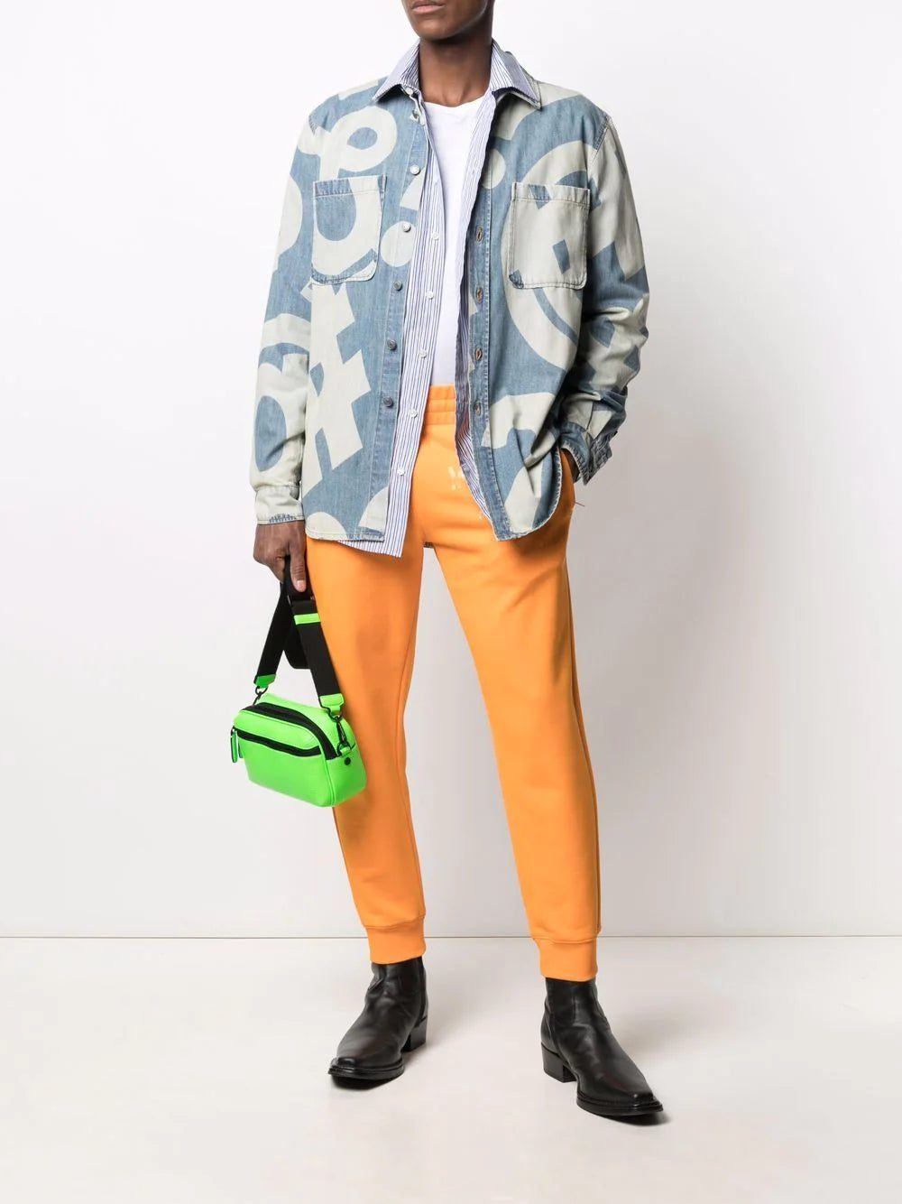 Moschino logo-print track pants - Image 2