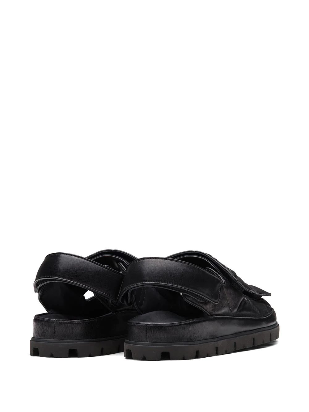 Prada logo-strap chunky sandals - Image 3