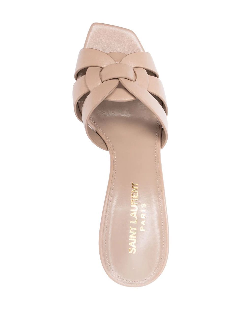 Saint Laurent Tribute 85mm mule sandals - Image 4