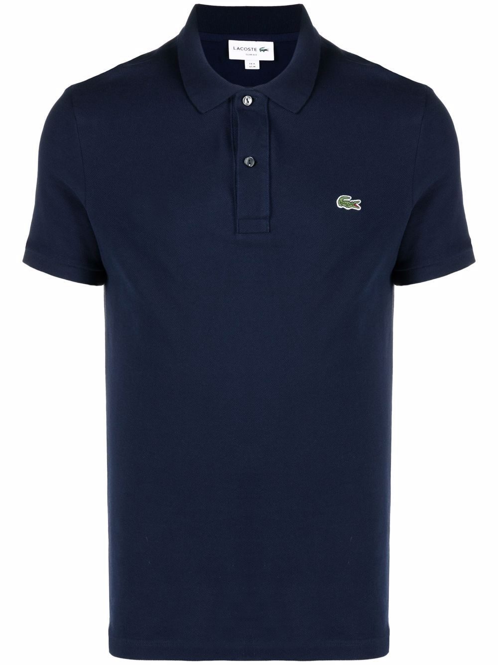 Lacoste logo-embroidered polo shirt