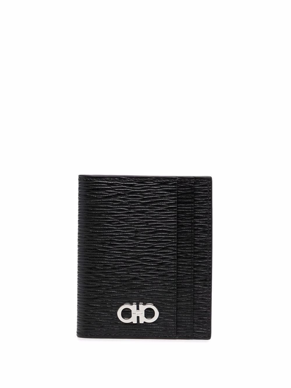 Ferragamo Gancini leather cardholder