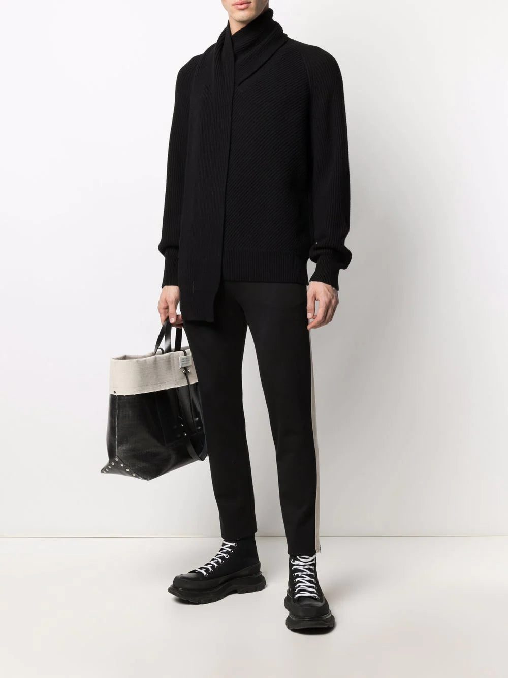 Alexander McQueen side-stripe track pants - Image 2