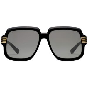 Gucci Eyewear logo print oversized-frame sunglasses