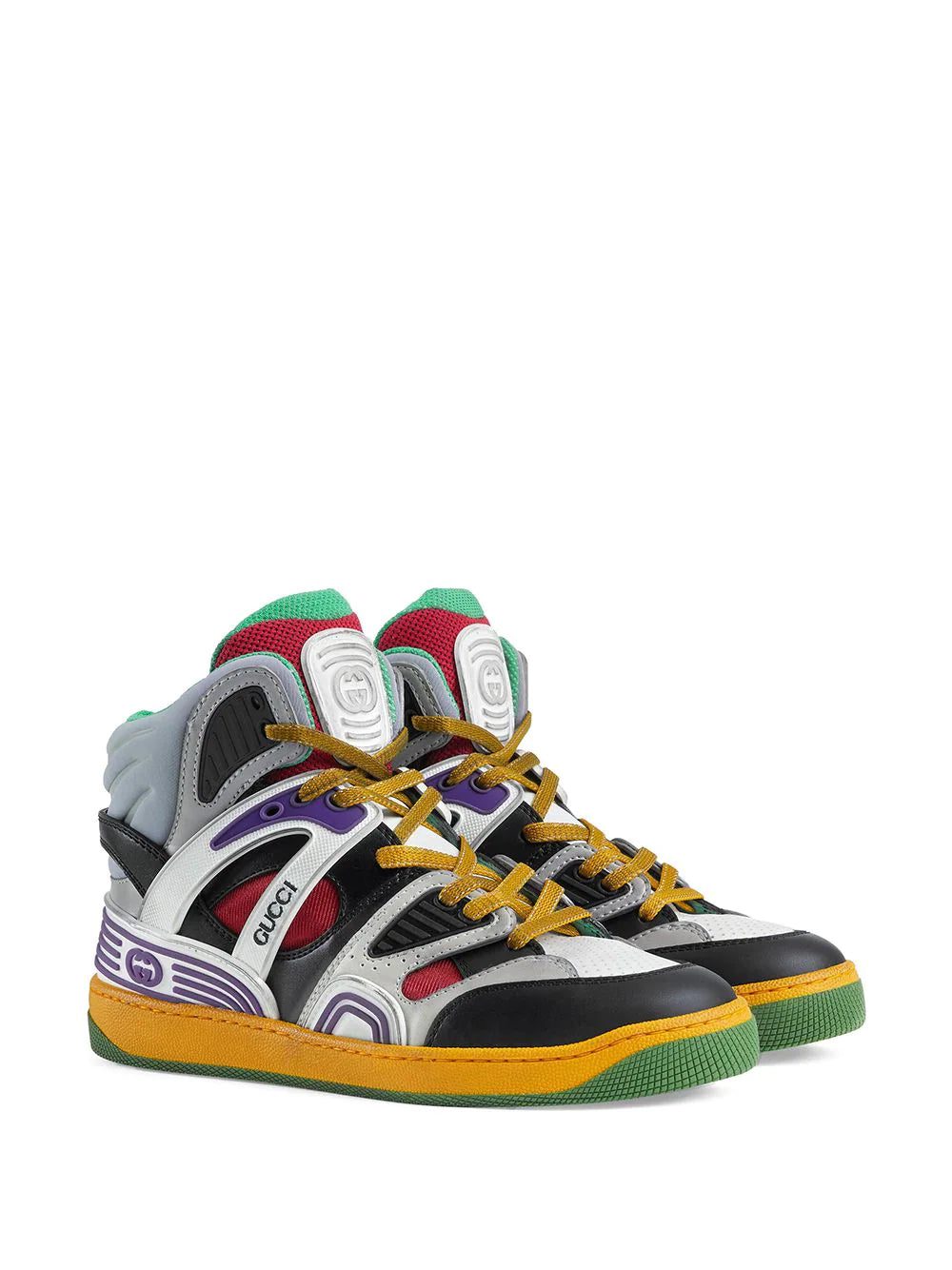Gucci Gucci Basket high-top sneakers - Image 2