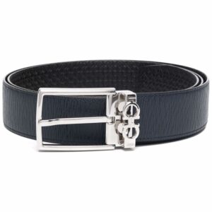 Ferragamo Gancini plaque belt