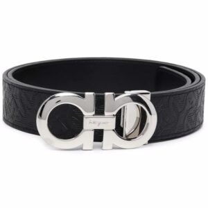 Ferragamo  embossed Gancini belt