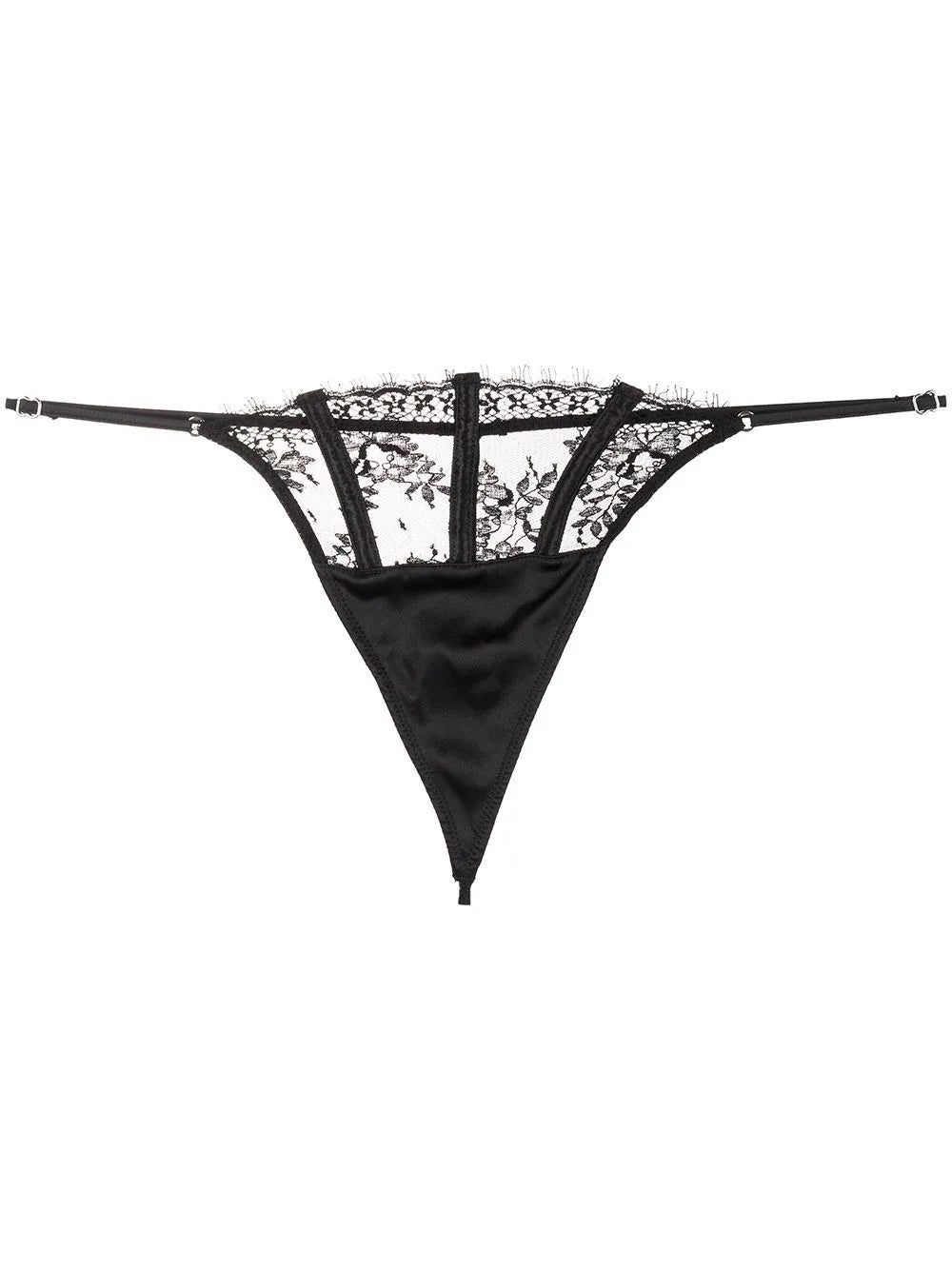 Fleur Du Mal Frankie lace thong