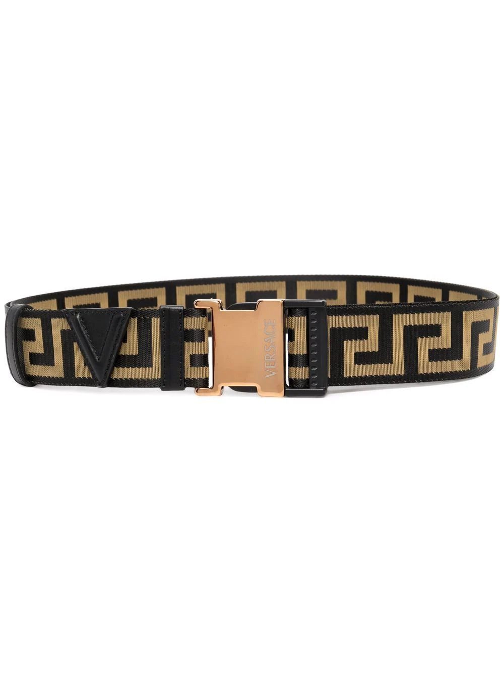 Versace Greca ribbon belt