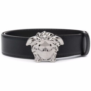 Versace La Medusa leather belt