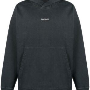 Acne Studios logo-print oversized hoodie