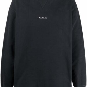 Acne Studios logo-print cotton sweatshirt