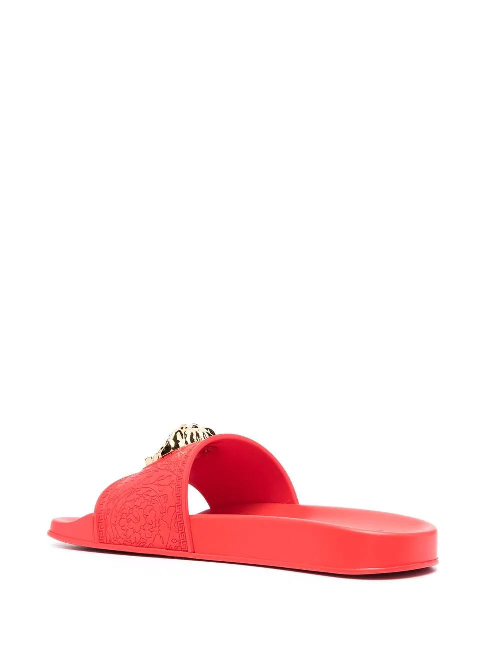 Versace Medusa-head plaque open-toe slides - Image 3