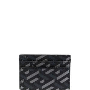 Versace  La Greca leather cardholder