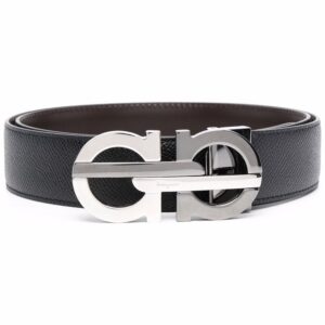 Ferragamo reversible adjustable Gancini belt