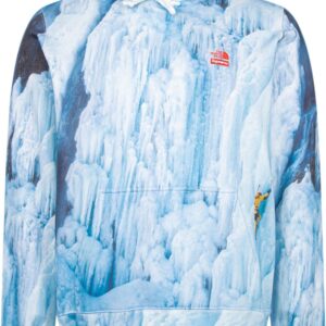 Supreme  x The North Face Ice Climb hoodie