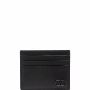 Valentino Garavani Vlogo Signature leather card holder