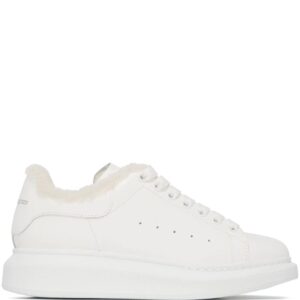 Alexander McQueen Oversized shearling-lining sneakers