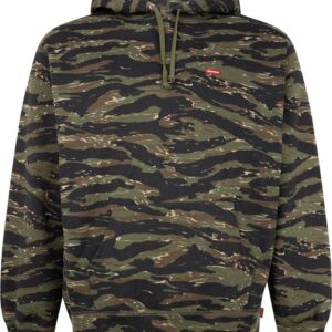 Supreme  Small Box Logo drawstring hoodie