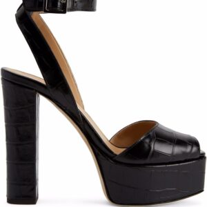 Giuseppe Zanotti Betty crocodile-effect platform sandals