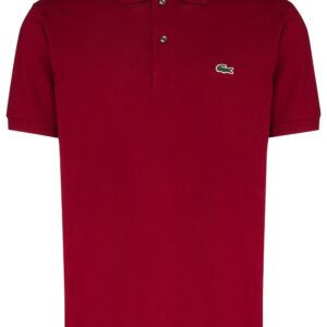 Lacoste logo-embroidered short-sleeve polo shirt