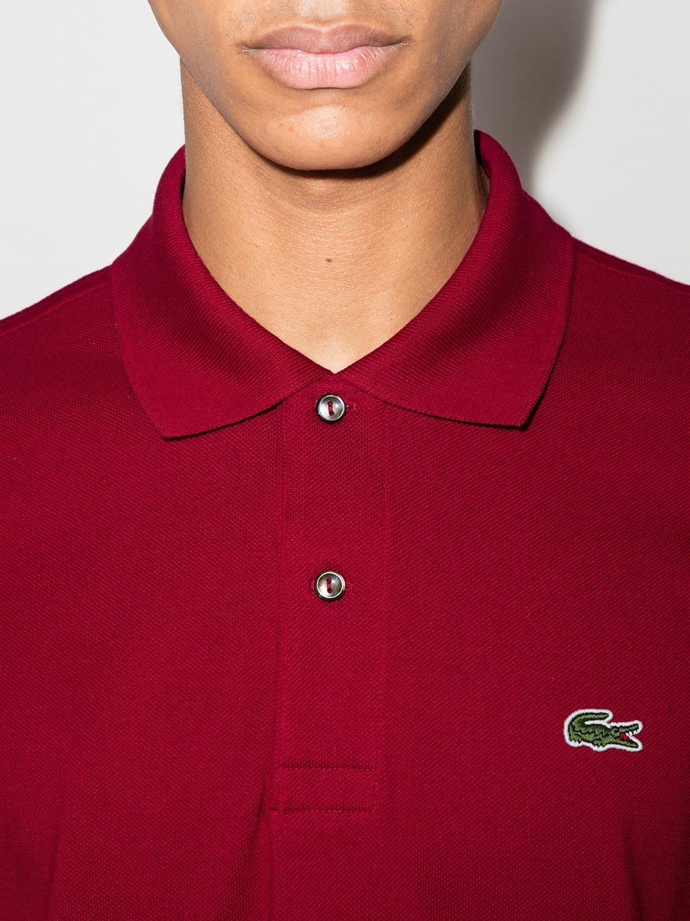 Lacoste logo-embroidered short-sleeve polo shirt - Image 4